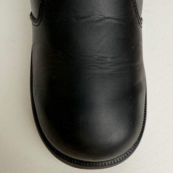 Vintage Dr. Martens 2976 Chelsea Black Greasy Chunky Club MIE Boots UK 4 - Picture 7 of 15